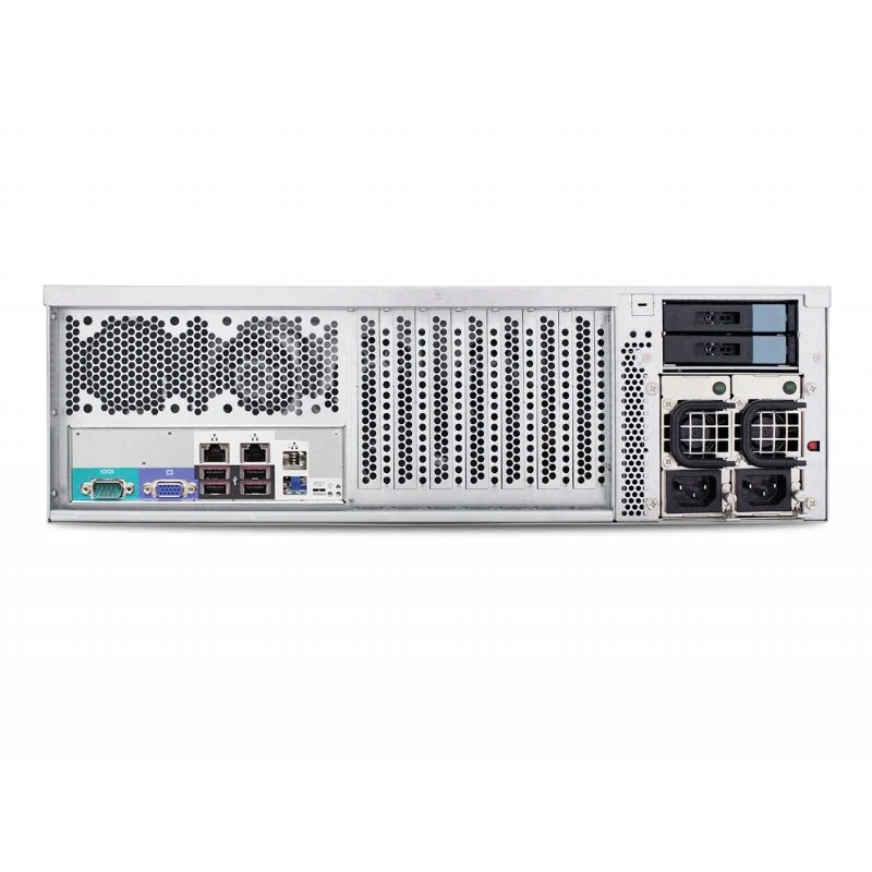 AIC 3U 12G High Density Storage Chassis 32 x 3.5" Tool-less tray with an 1200W Redundant PSU (Rails Included)