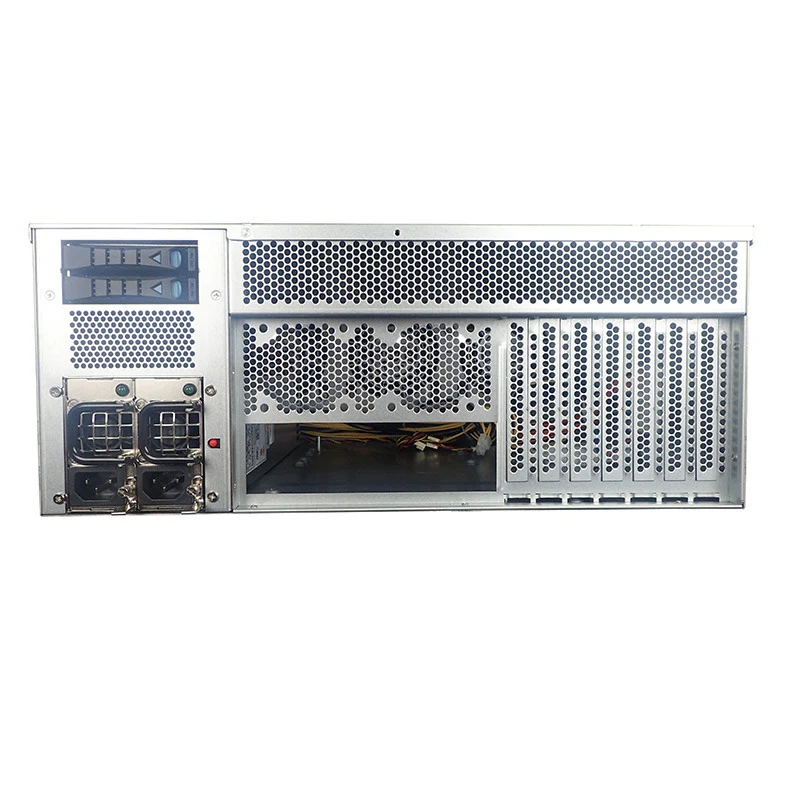 AIC 4U 12G Enterprise Storage Server Chassis 24 x 3.5" + 2 x 2.5" Rear Hot-Swap with 1200W Redundant PSU (Rails Included) * Expander On Board