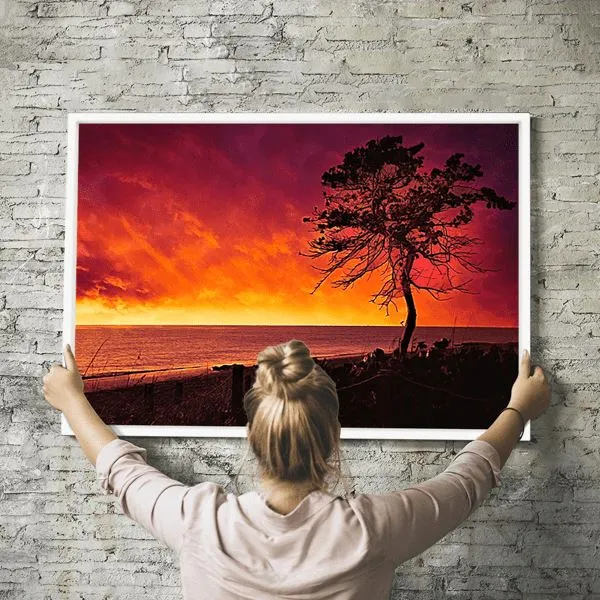 Diamond Painting Strass Special - XL Roter Sonnenuntergang