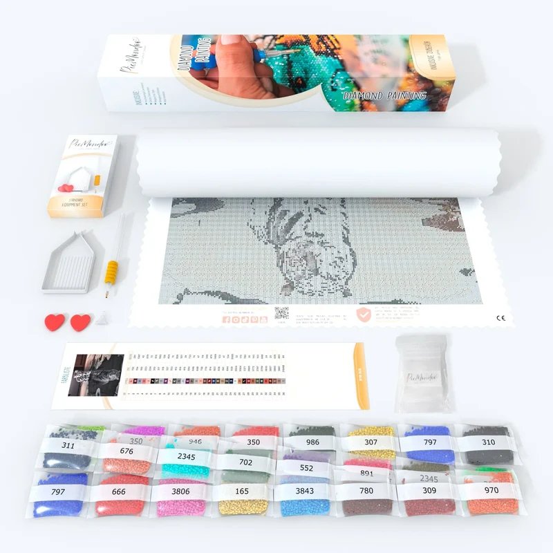 Diamond Painting Strass Special - XL Roter Sonnenuntergang