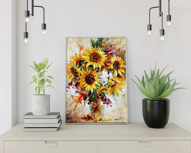 Diamond Painting Sonnenblumen