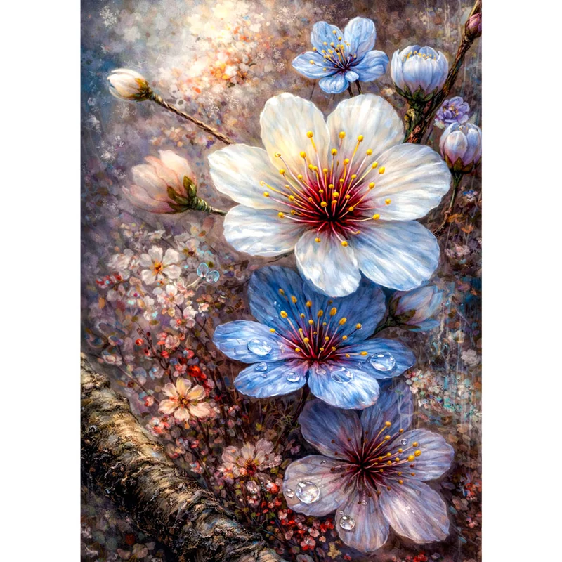 5D Diamond Painting – Elegant Blossom