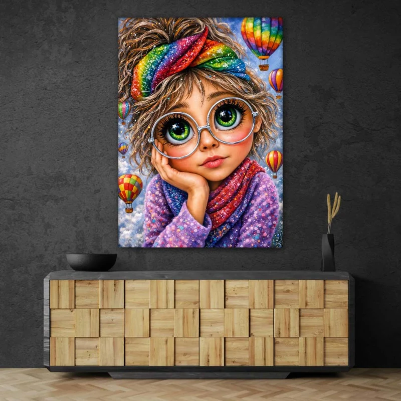 5D Diamond Painting – Dreamy Balloon Girl