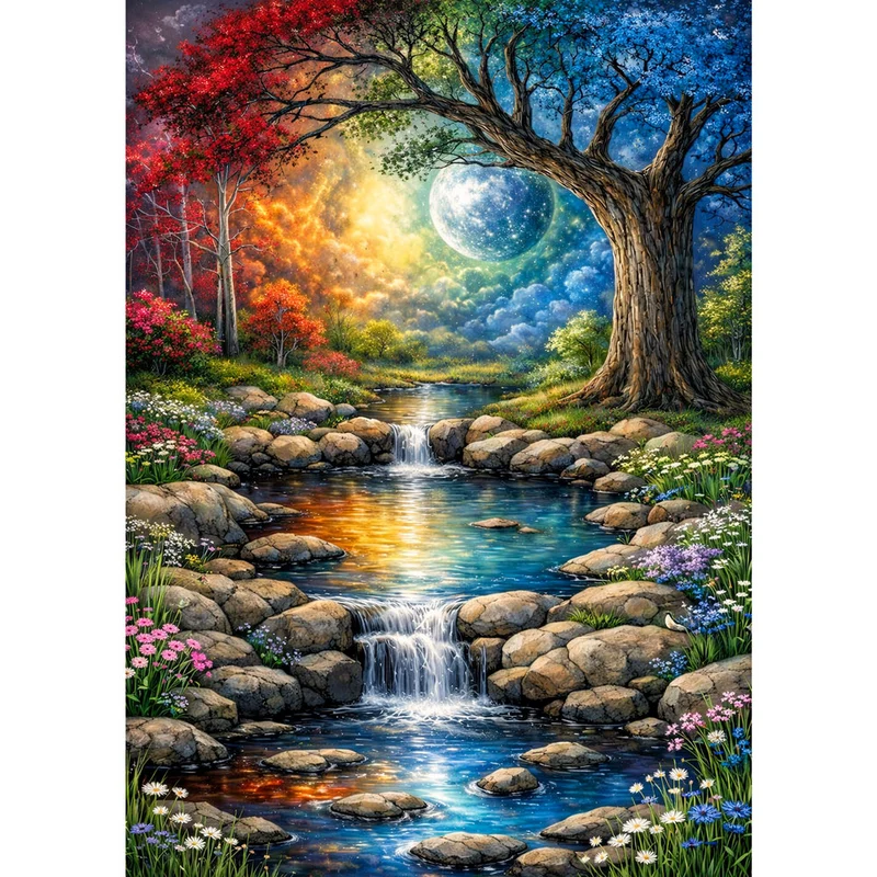 5D Diamond Painting – Tree of Harmony