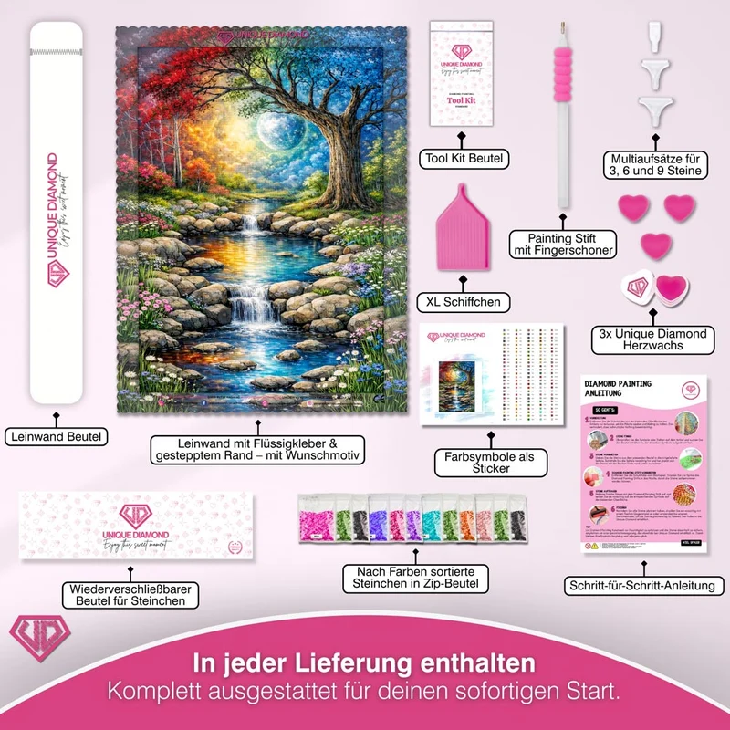 5D Diamond Painting – Tree of Harmony
