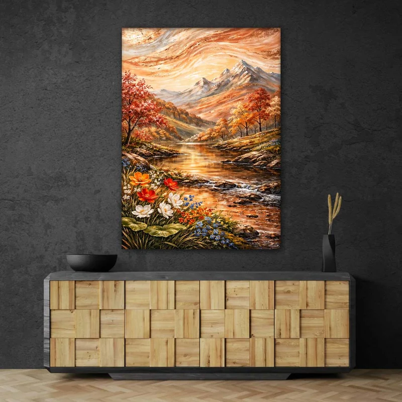 5D Diamond Painting – Flameborn Silence