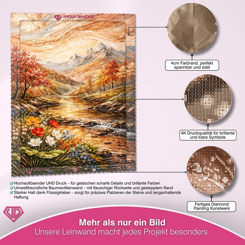 5D Diamond Painting – Flameborn Silence