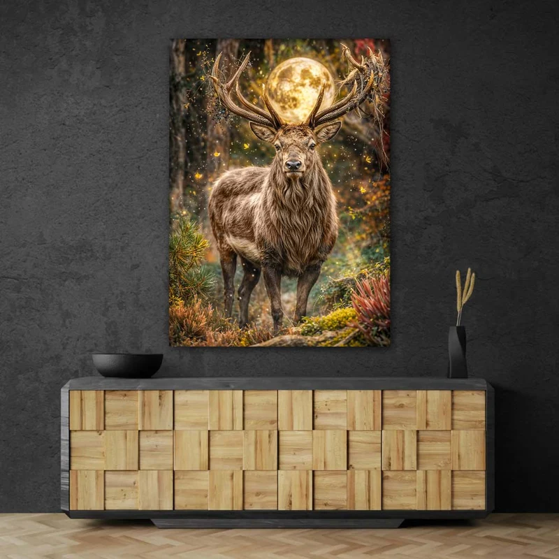 5D Diamond Painting – Moonlit Majesty