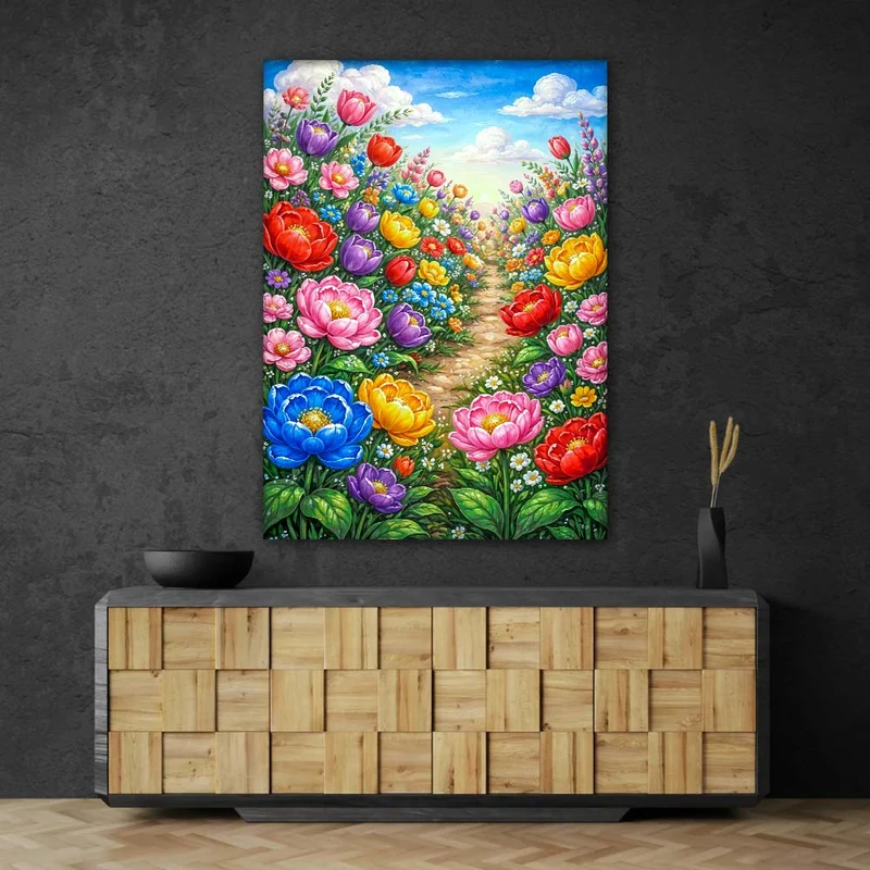 5D Diamond Painting – Garden of Joy