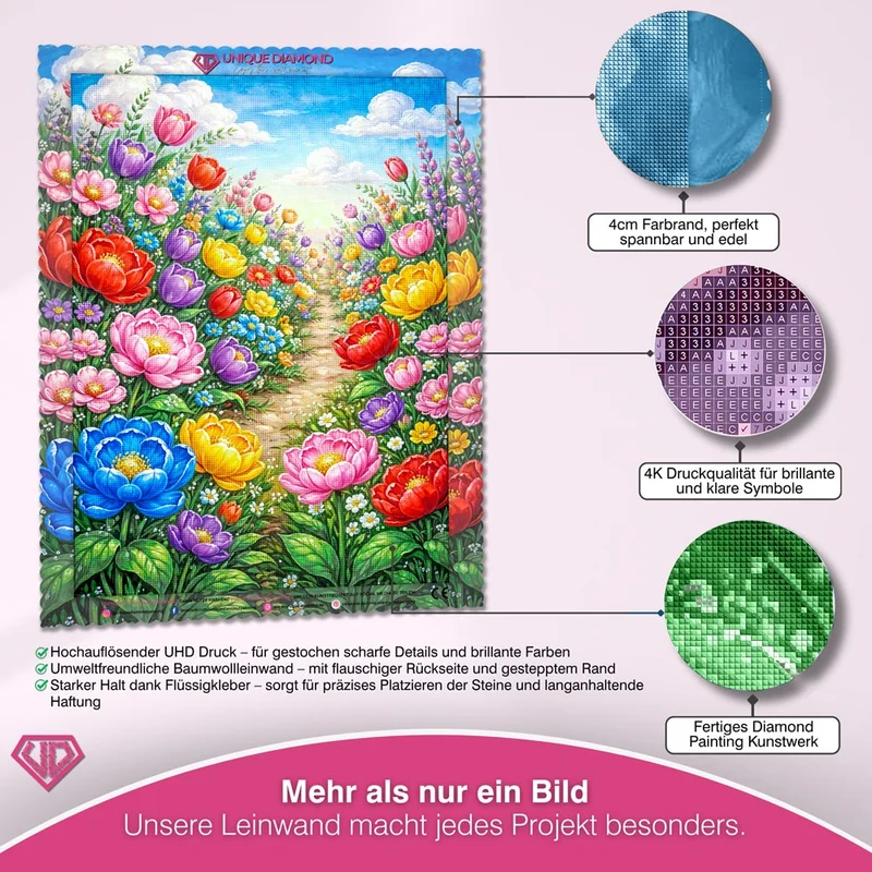 5D Diamond Painting – Garden of Joy