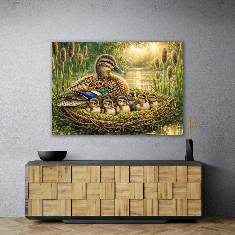 5D Diamond Painting – Nestled in Love