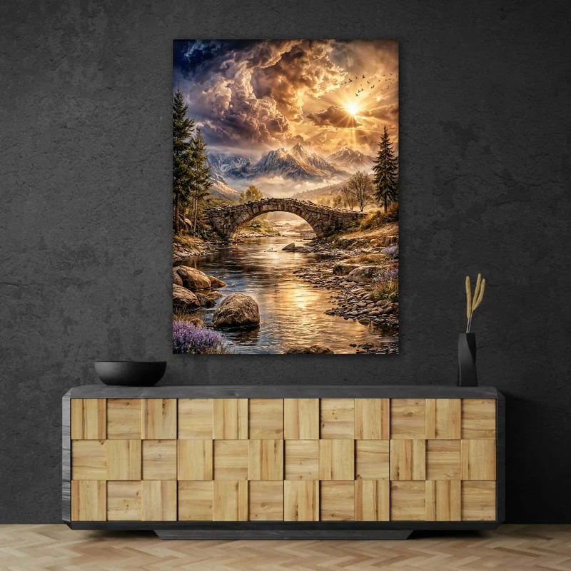5D Diamond Painting – Bridge to Serenity