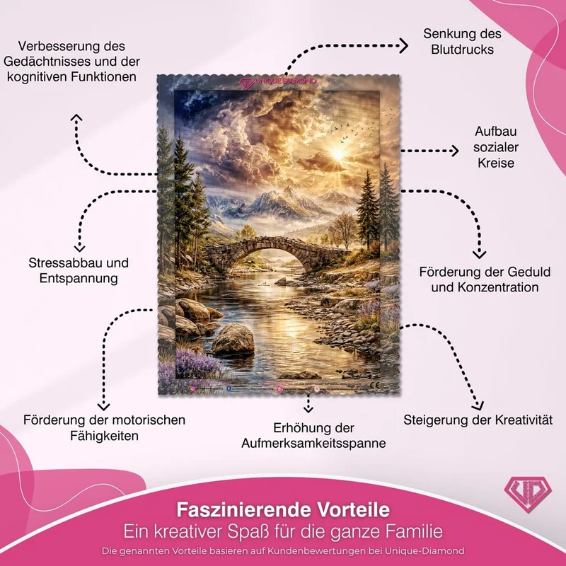5D Diamond Painting – Bridge to Serenity