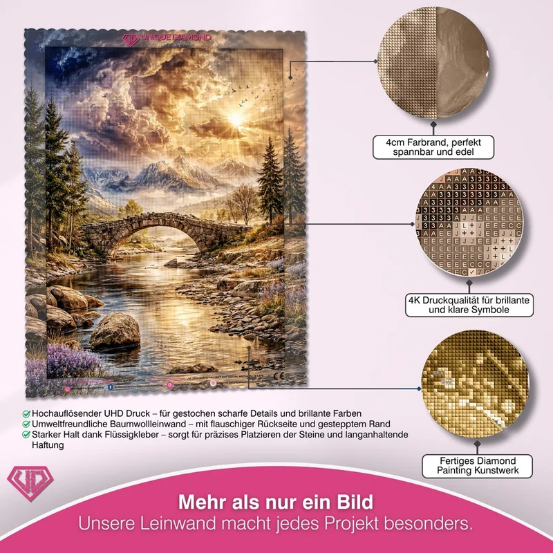 5D Diamond Painting – Bridge to Serenity