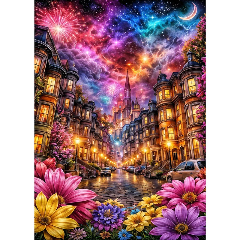 5D Diamond Painting – Celestial Celebration