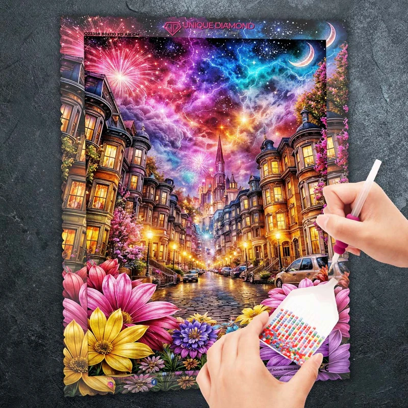 5D Diamond Painting – Celestial Celebration