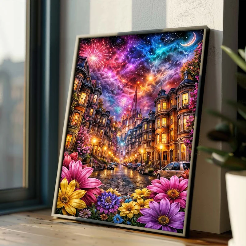 5D Diamond Painting – Celestial Celebration