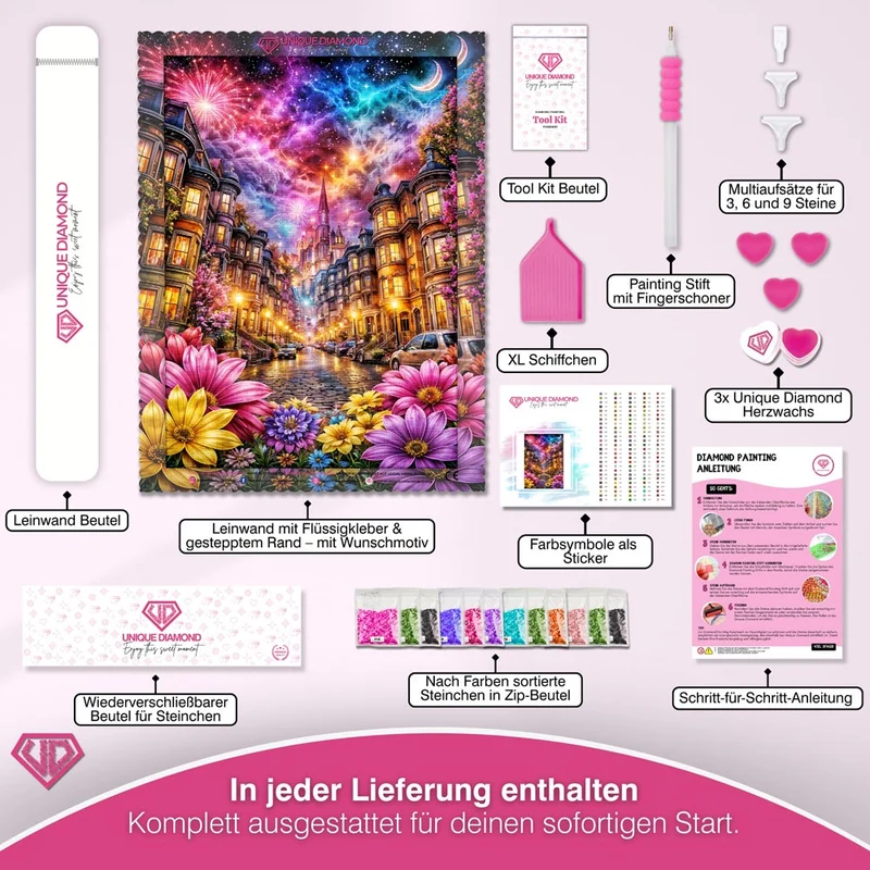 5D Diamond Painting – Celestial Celebration