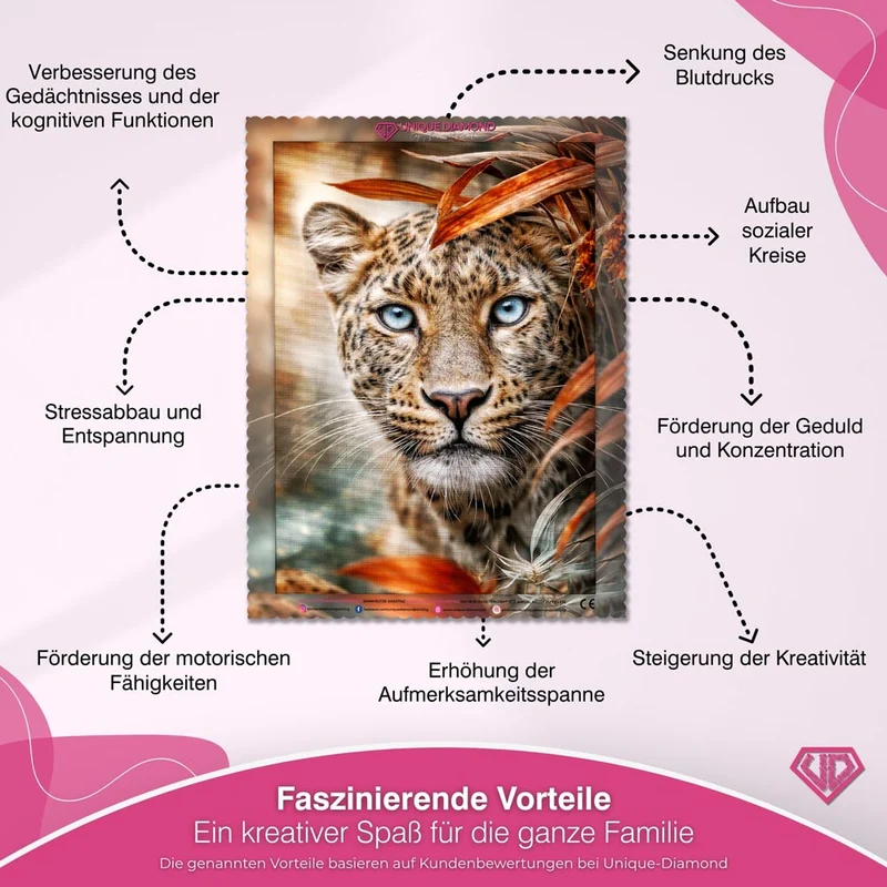 5D Diamond Painting – Eyes of the Wild