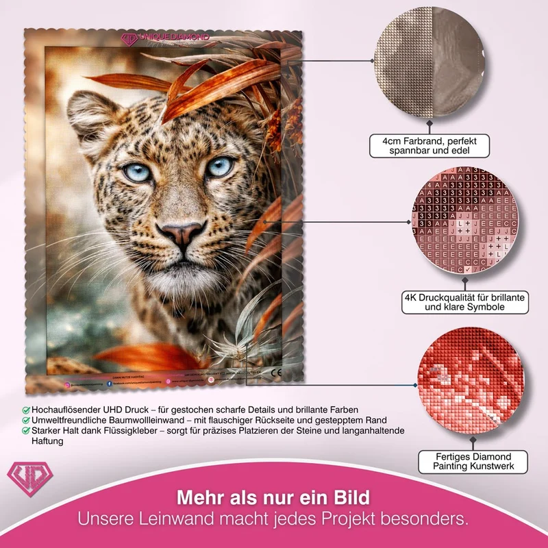 5D Diamond Painting – Eyes of the Wild