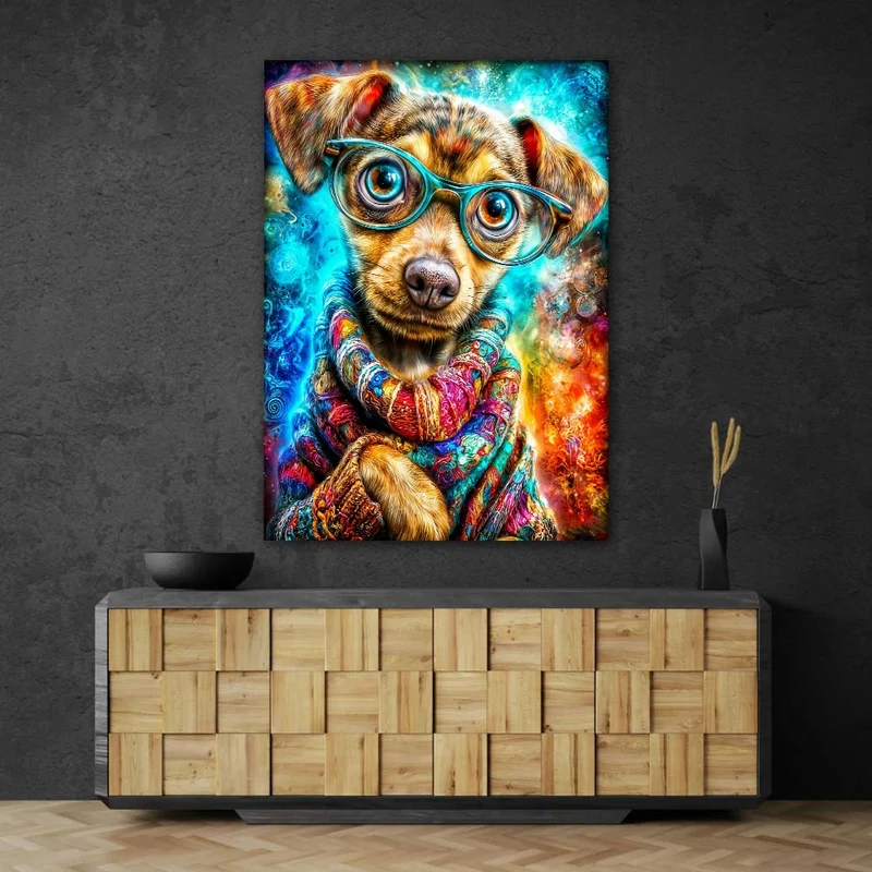 5D Diamond Painting – Cosmic Pup