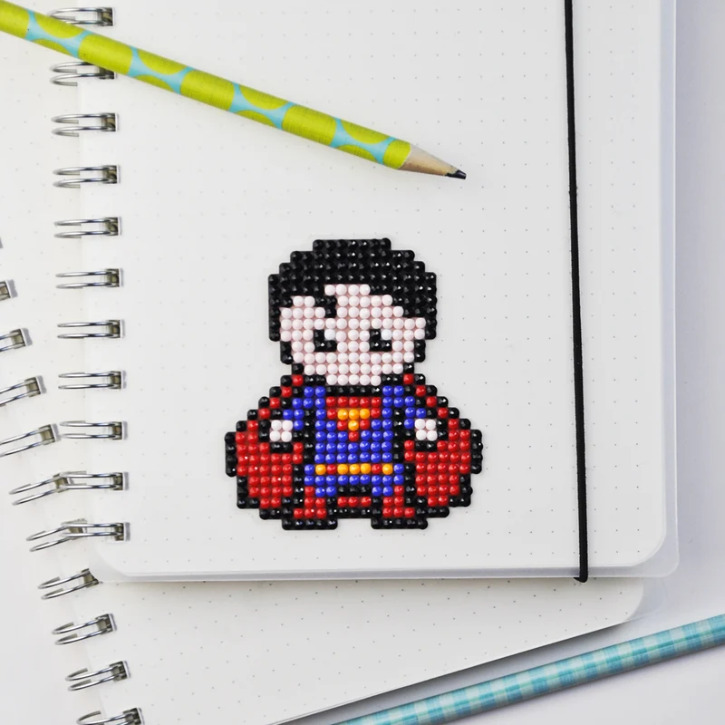 Diamond Painting Sticker Set - Superhelden