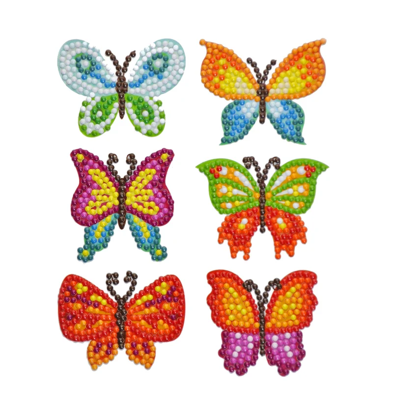 Diamond Painting Sticker Set - Schmetterlinge