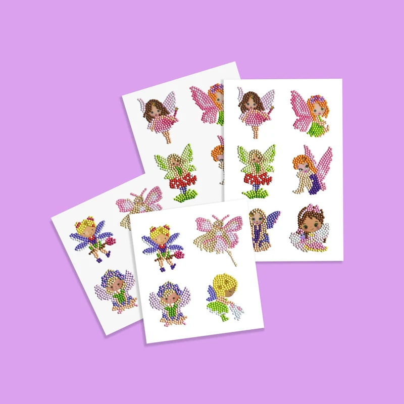 Diamond Painting Sticker Set - Feen Motive