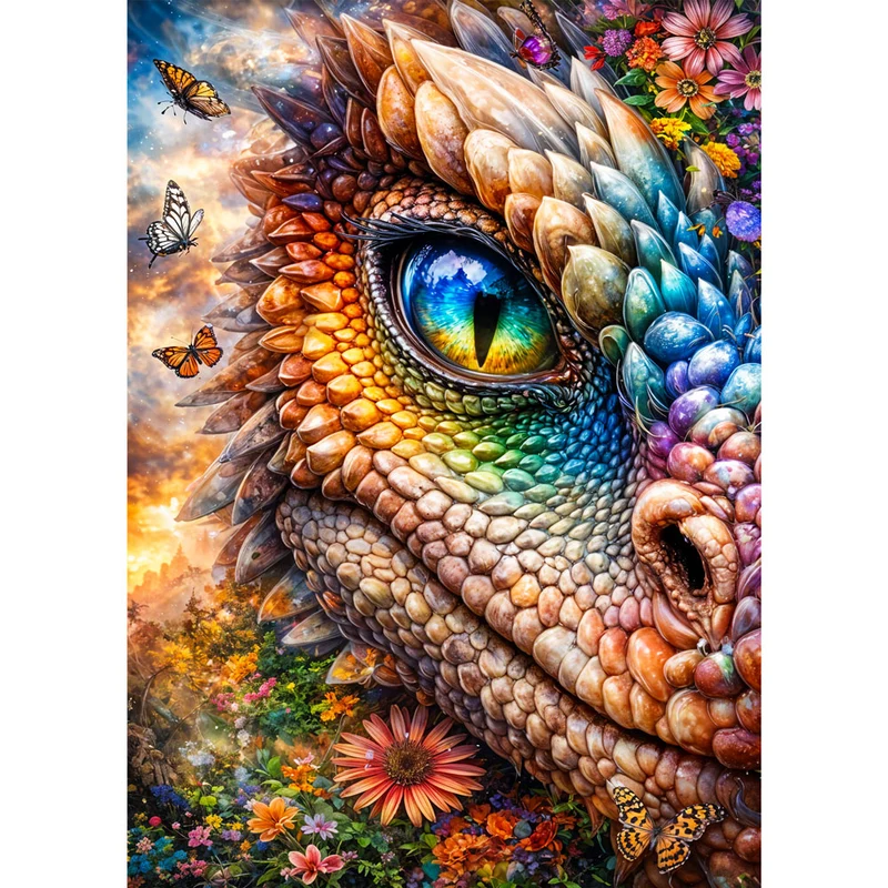 5D Diamond Painting – Prism Dragon