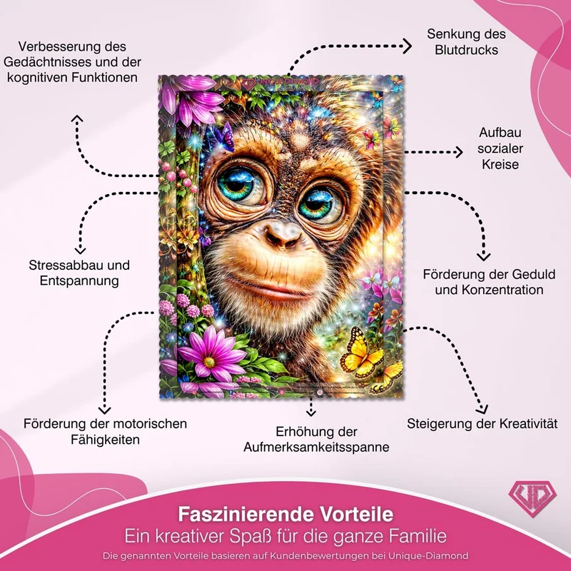 5D Diamond Painting – Jungle Sparkle