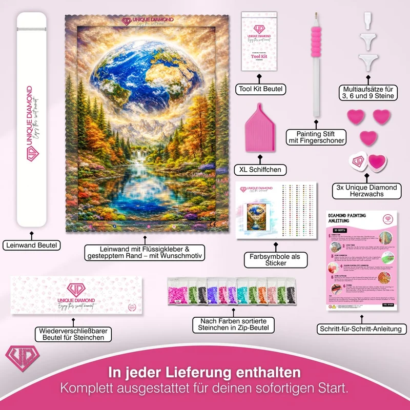 5D Diamond Painting – Mother Earth Harmony