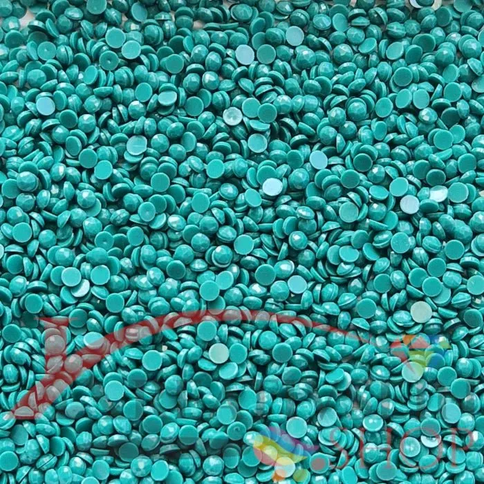 DMC 943 Aquamarine MED - runde Steine - Diamond Painting