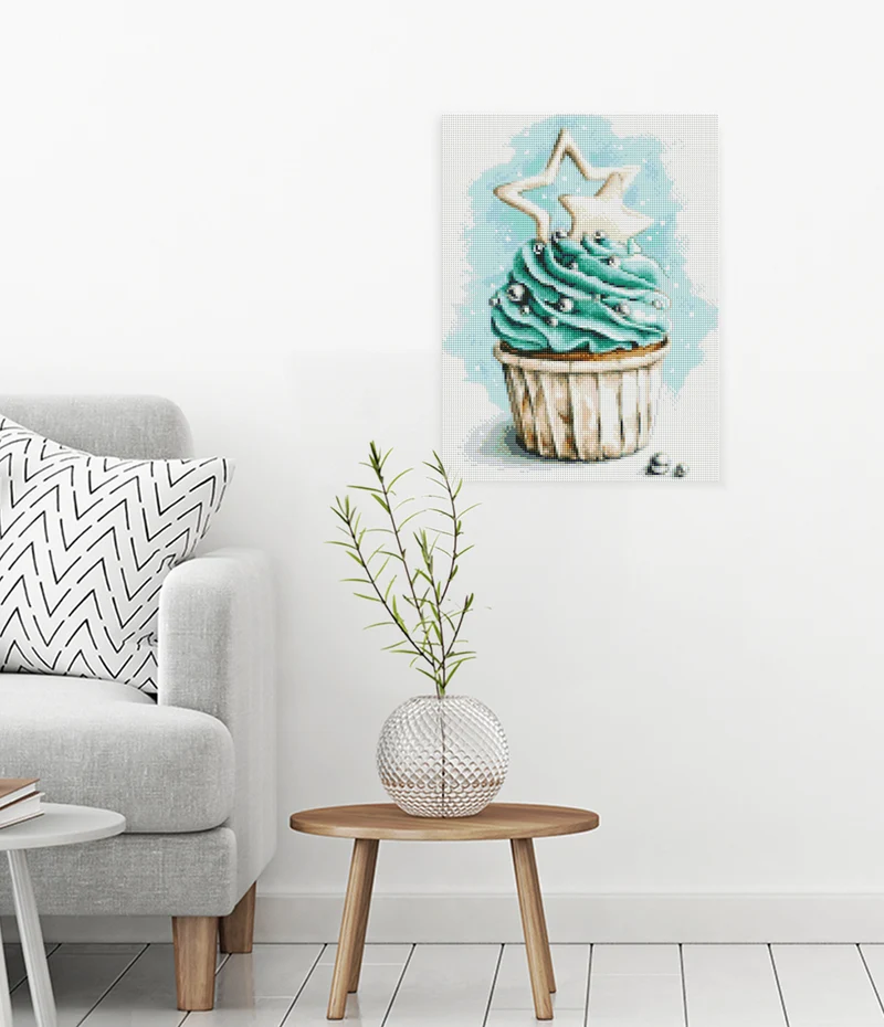 Diamond Painting - anyta.kulyk - Winter Cupcake