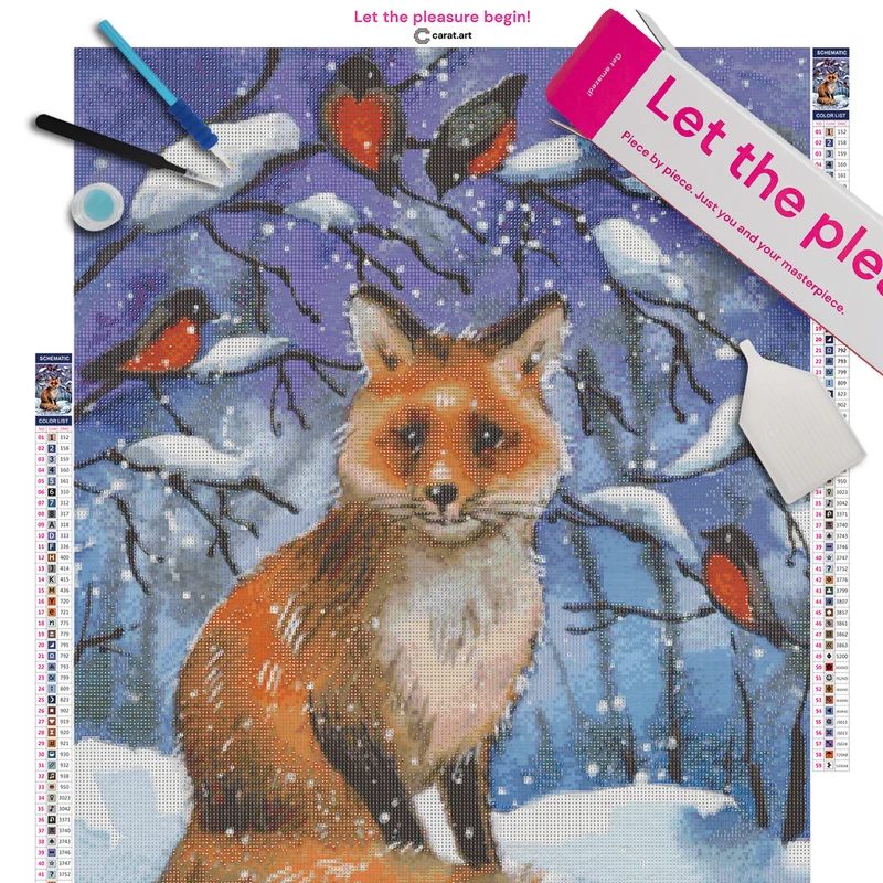 Diamond Painting - Anna Petunova - Winter in the woods