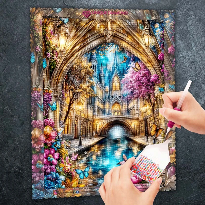 5D Diamond Painting – Whispers of Lumina