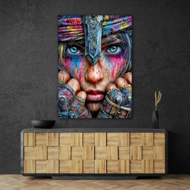 5D Diamond Painting – Tears of the Warrior