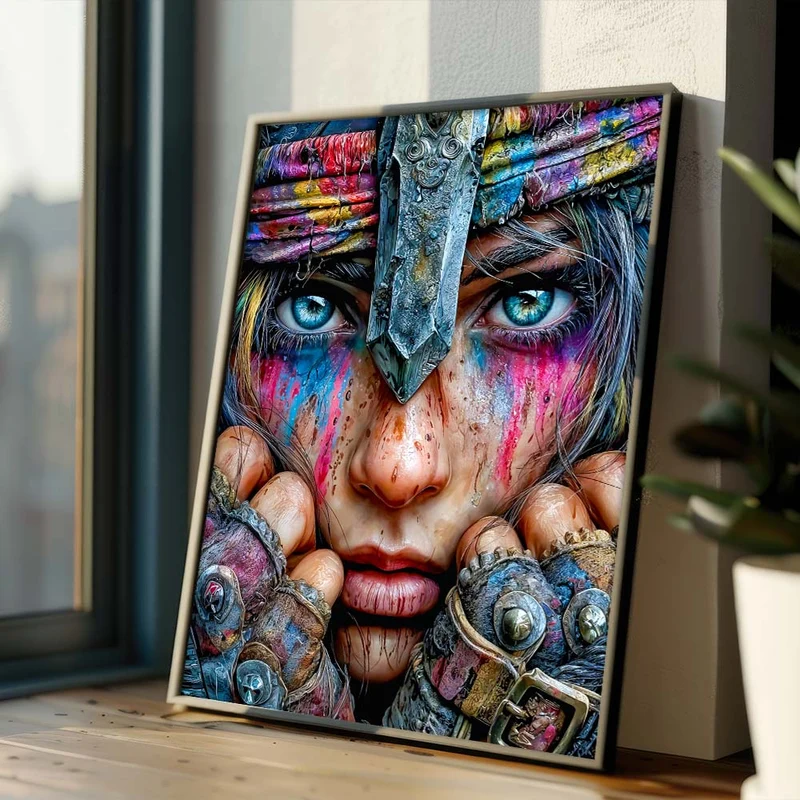 5D Diamond Painting – Tears of the Warrior