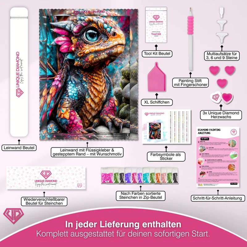 5D Diamond Painting – Emberling
