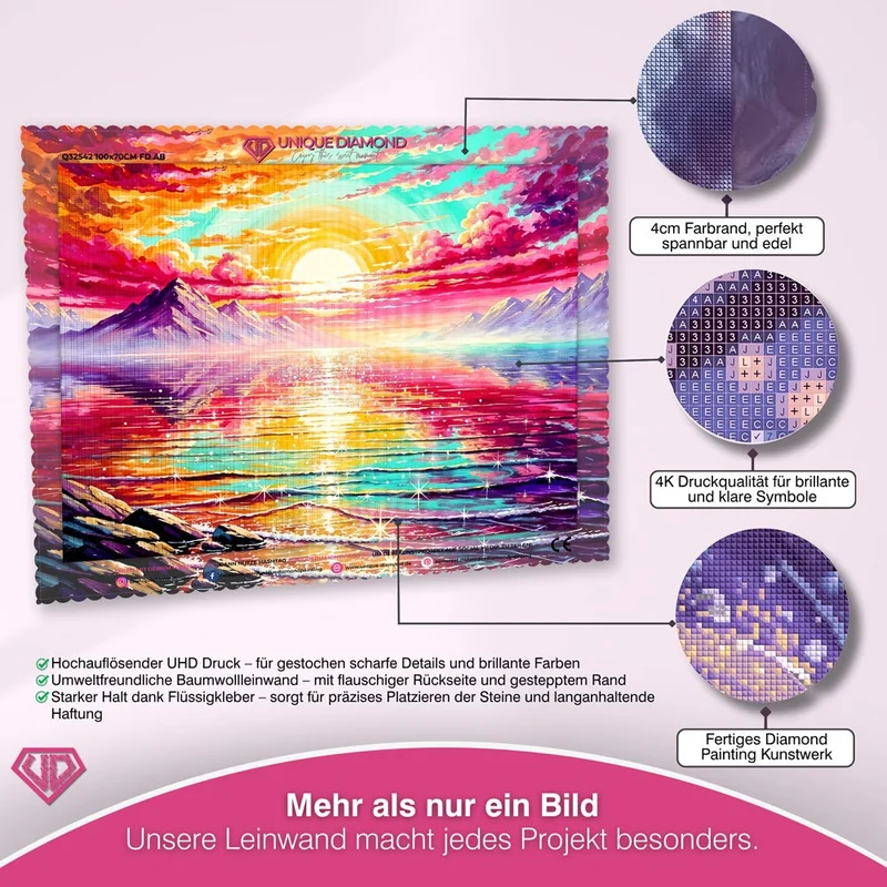 5D Diamond Painting – Spectrum Sunset