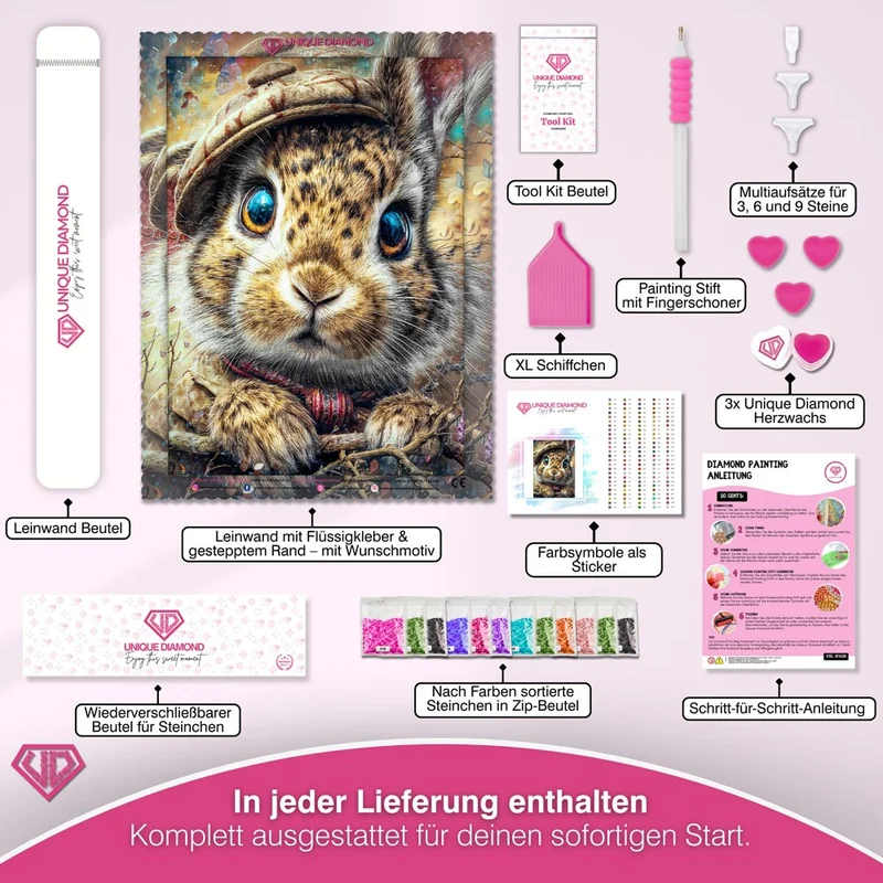 5D Diamond Painting – Woodland Whiskers