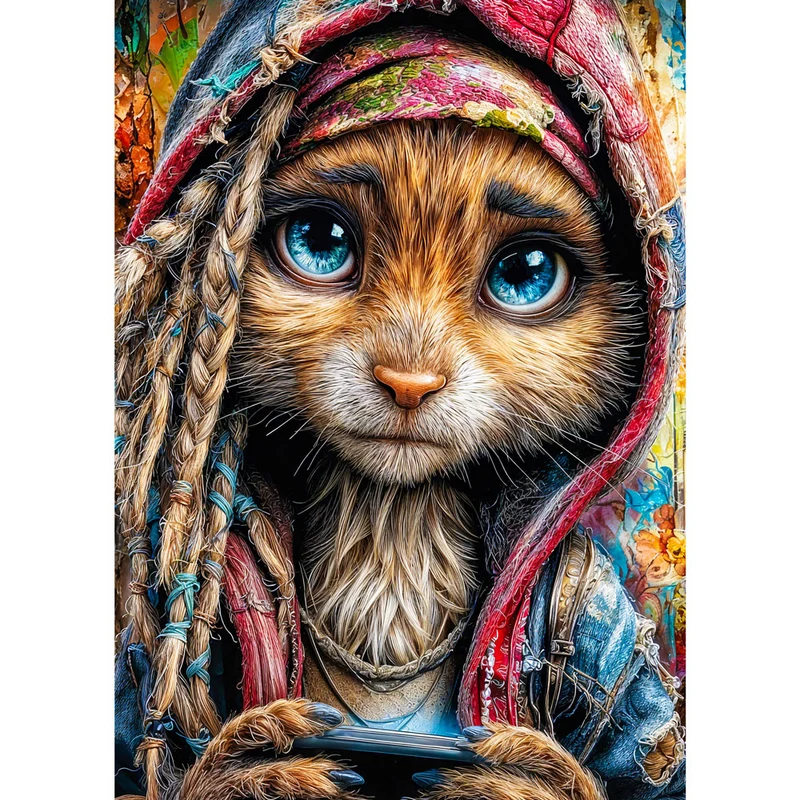 5D Diamond Painting – Whisker Nomad