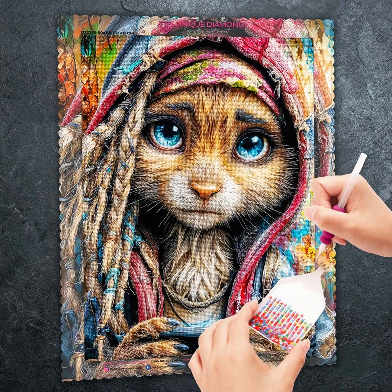5D Diamond Painting – Whisker Nomad