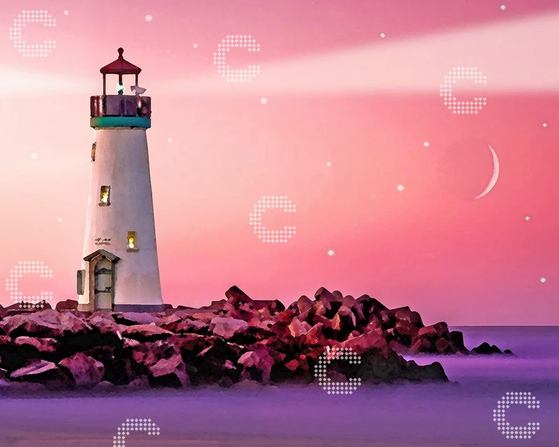Diamond Painting – Carat Art Design – Lighthouse