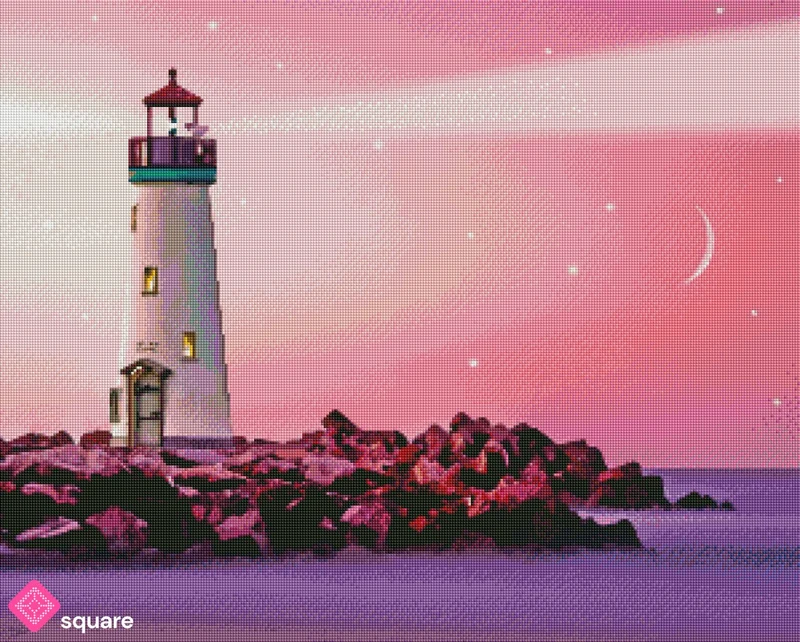 Diamond Painting – Carat Art Design – Lighthouse