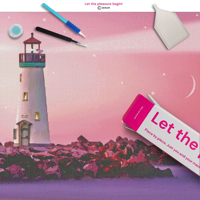 Diamond Painting – Carat Art Design – Lighthouse