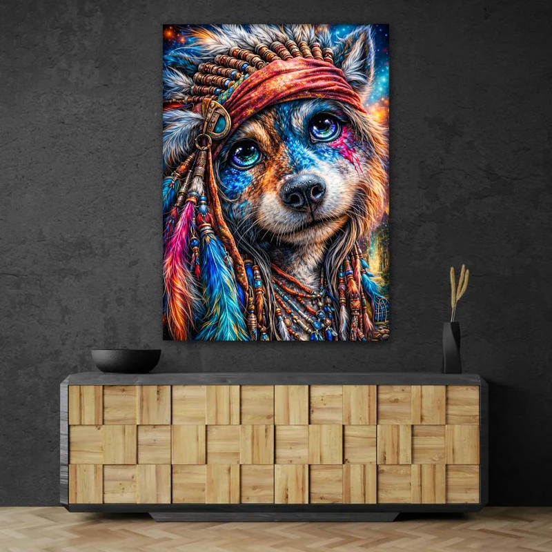 5D Diamond Painting – Spirit Wolf
