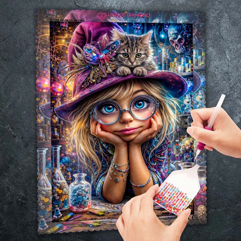 5D Diamond Painting – Magical Apprentice