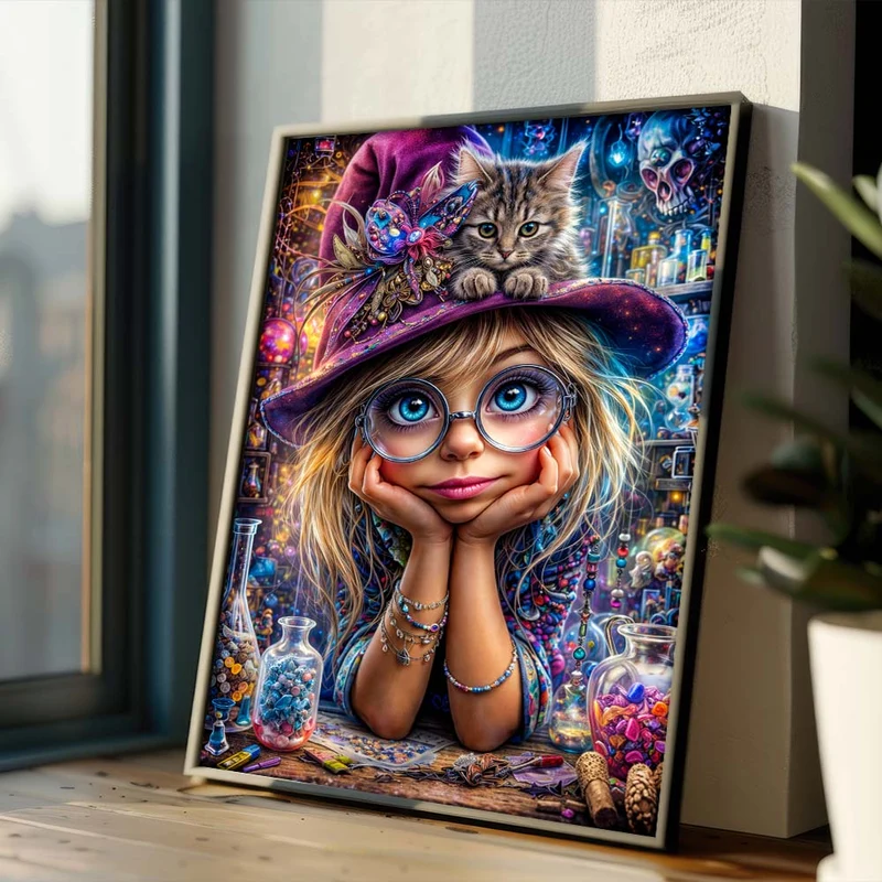 5D Diamond Painting – Magical Apprentice
