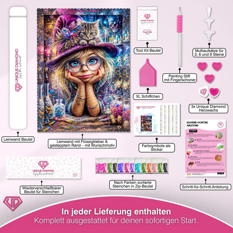 5D Diamond Painting – Magical Apprentice