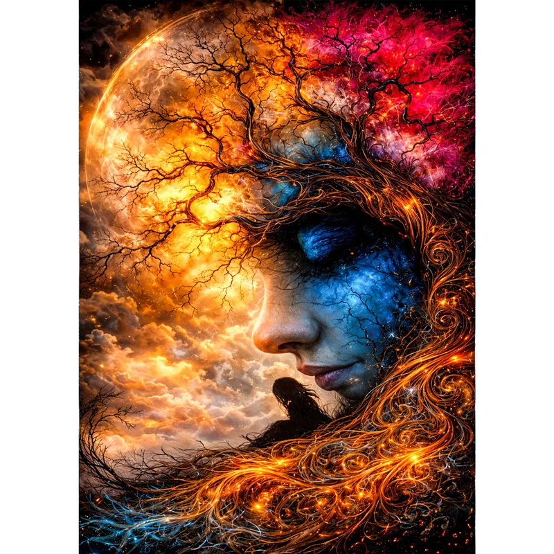 5D Diamond Painting – Whispering Cosmos